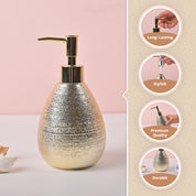 VON CASA Gold Stone Soap Dispenser
