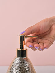 VON CASA Gold Stone Soap Dispenser