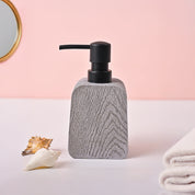 VON CASA Grey Polyresin Soap Dispenser – Modern Design