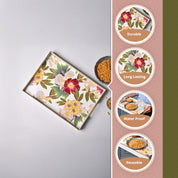 VON CASA Floral Design Large Decorative Serving Tray