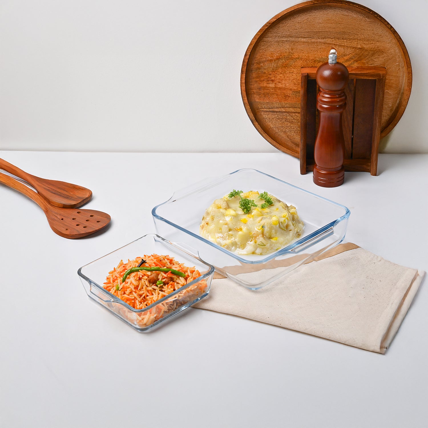 VON CASA Borosilicate Serving Dish