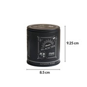 MARKET99 Black Iron Coffee, Tea & Sugar Jars - (1000 ml Each, Set Of 3)
