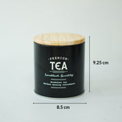 MARKET99 Black Iron Coffee, Tea & Sugar Jar Set of 3