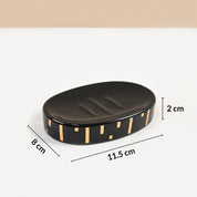 Bathroom Set Of 4 (Black)