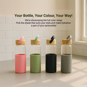 Glass Bottle (Grey) – 500 ML