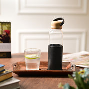 Glass Bottle (Black) – 500 ML
