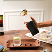 Glass Bottle (Black) – 500 ML