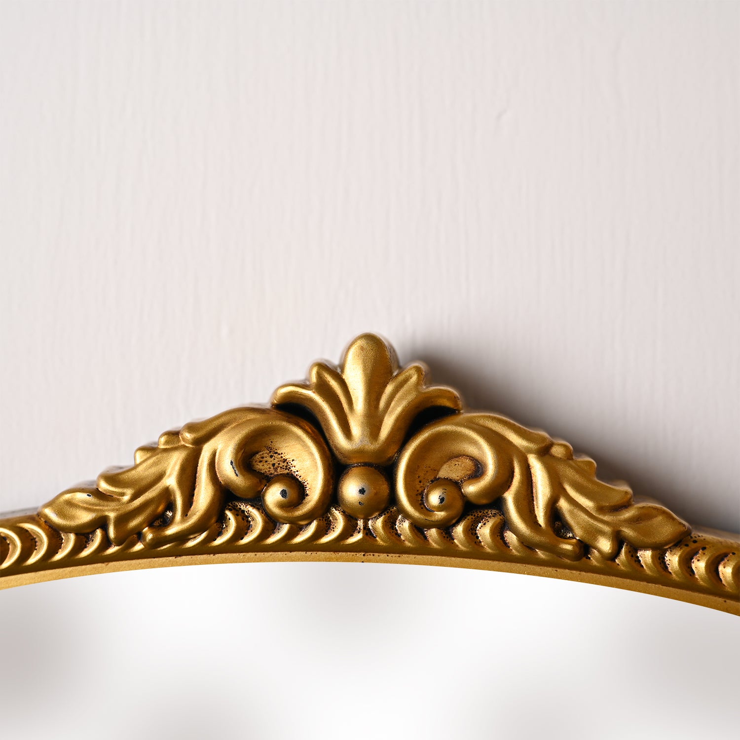 Antique Gold Rectangle Wall Mirror