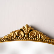 Antique Gold Rectangle Wall Mirror
