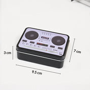 Electronic Items Print Storage Container (Set of 4)