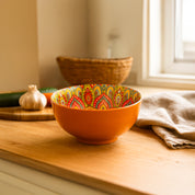 VON CASA Yellow Ceramic Bowl Set Of 4
