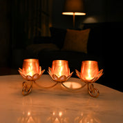 VON CASA Three Votive T-Light Holder – Modern Elegance