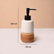 Ceramic Bathroom Set of 4 – Golden & Grey