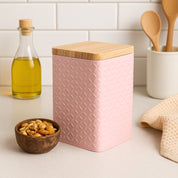 MARKET99 Pink & Blue Tin Container Set