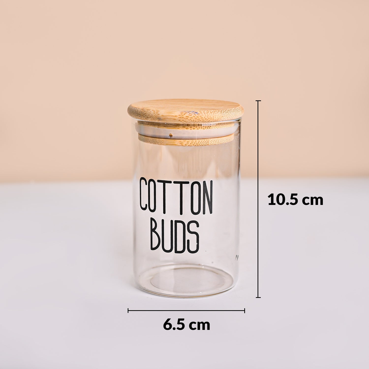 Donati Bathroom Storage Jars with Lid - Set Of 4
