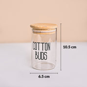 Donati Bathroom Storage Jars with Lid - Set Of 4