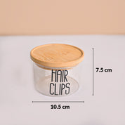 Donati Bathroom Storage Jars with Lid - Set Of 4