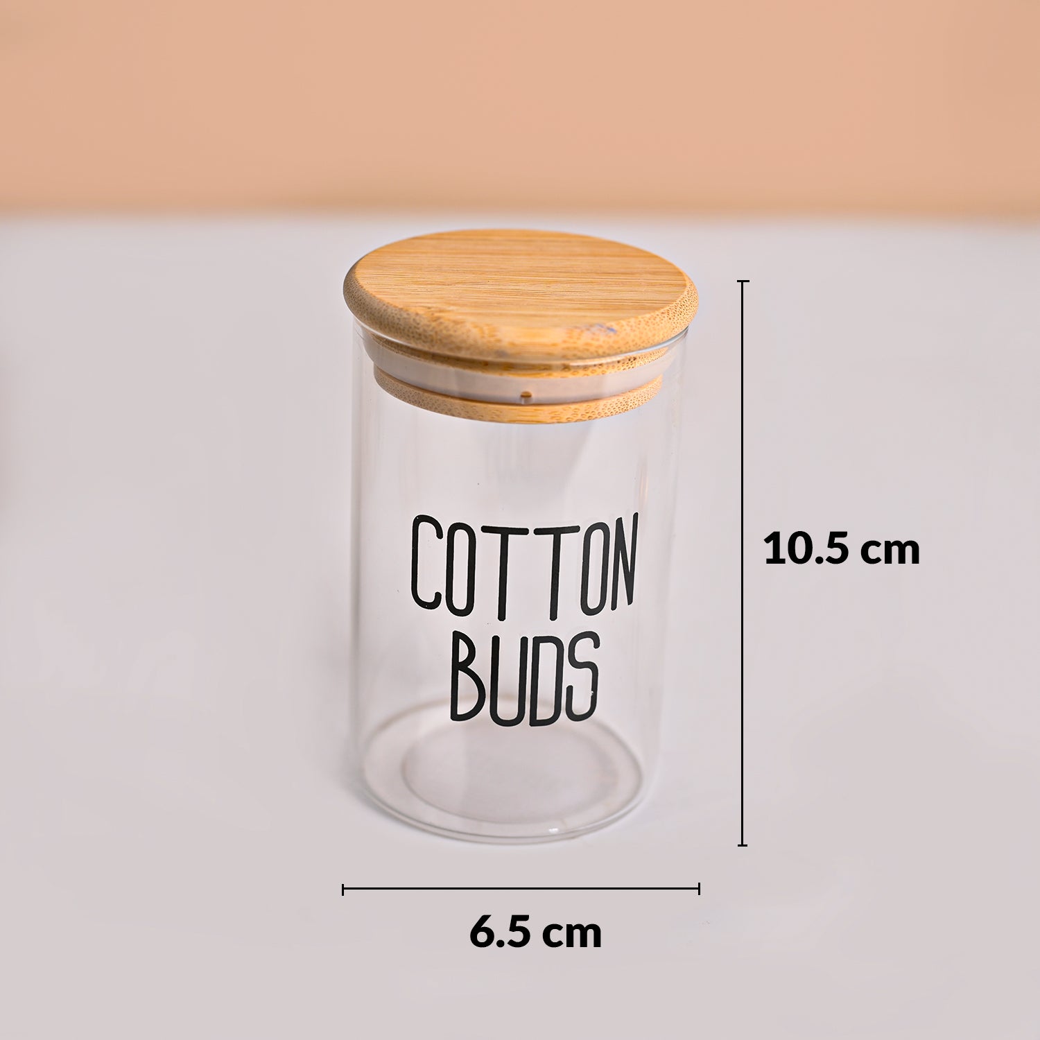 Donati Bathroom Storage Jars with Lid - Set Of 4