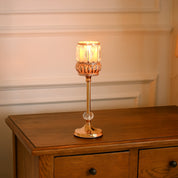 VON CASA Small Golden Filigree T-Light Holder