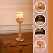 VON CASA Small Golden Filigree T-Light Holder