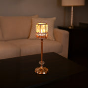 VON CASA Small Golden Filigree T-Light Holder
