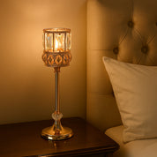 VON CASA Large Golden Filigree T-Light Holder