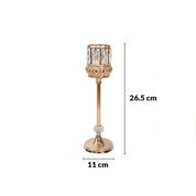 VON CASA Golden Filigree T-Light Holder - Set of 3