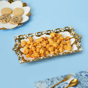 VON CASA Scalloped Ceramic Bow Dish