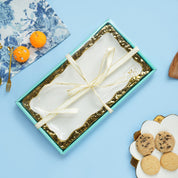 VON CASA Scalloped Ceramic Rectangular Dish
