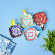 VON CASA Pad Ceramic Chutney Bowls (Set Of 4)