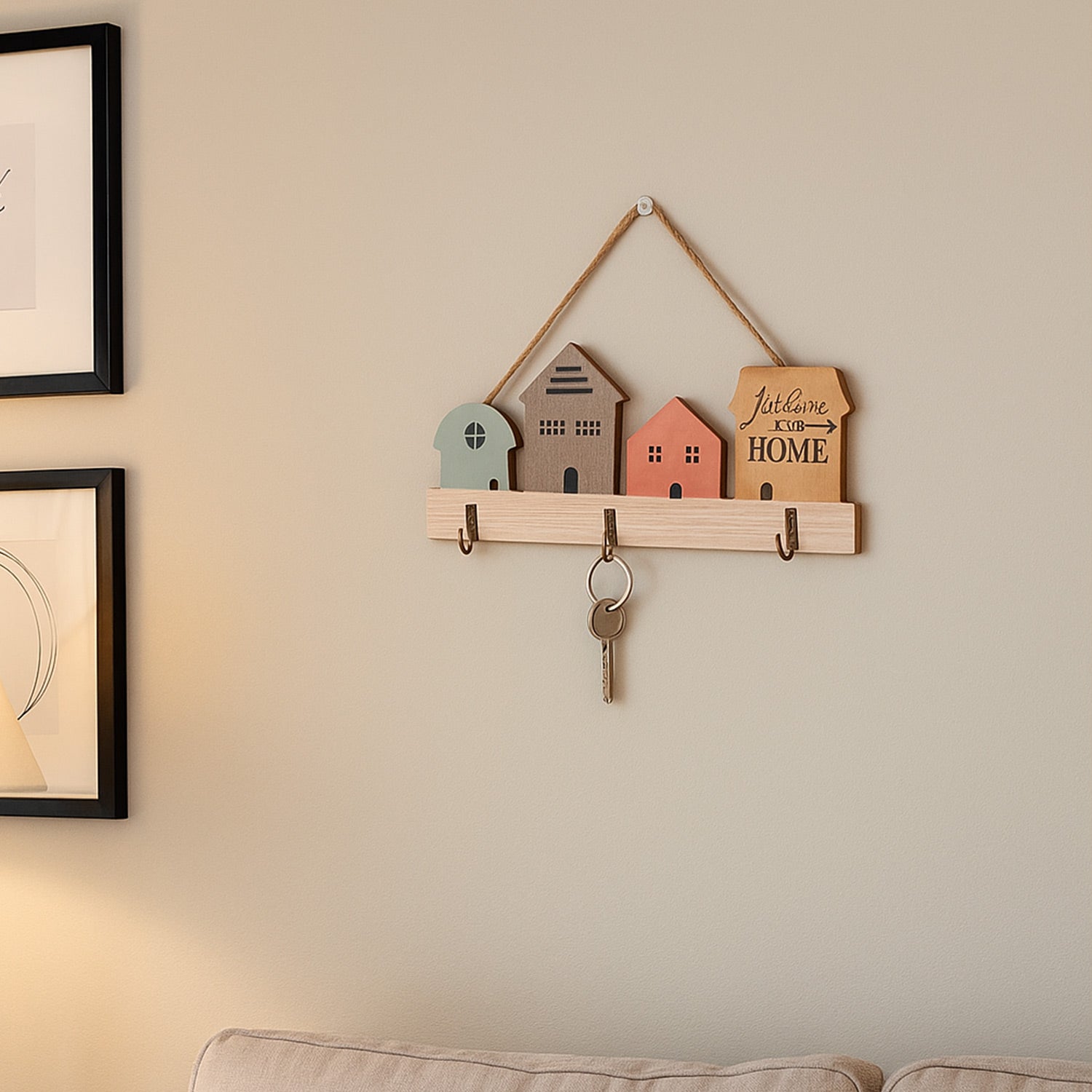 MARKET99 Multi-Color House Hanging Hooks