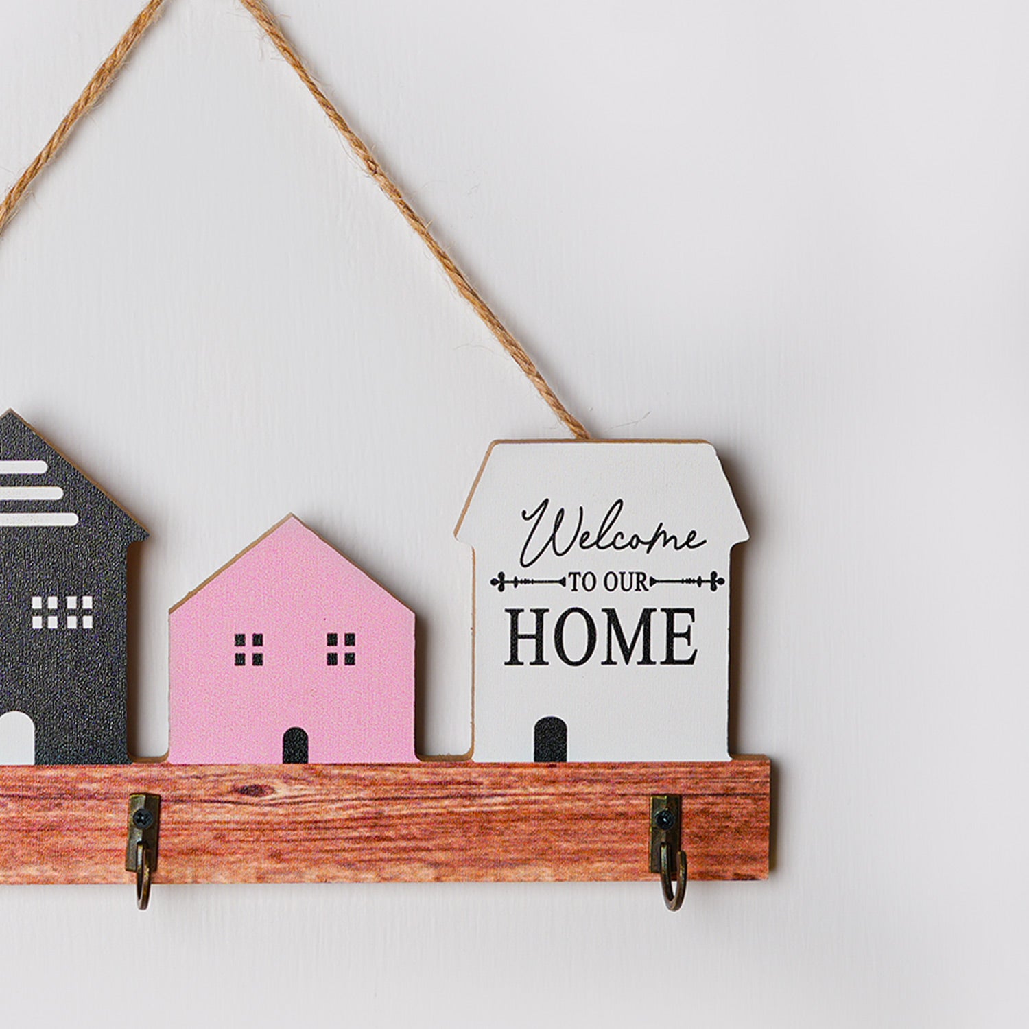 MARKET99 Multi-Color Matte Multi-House Hanging Hooks