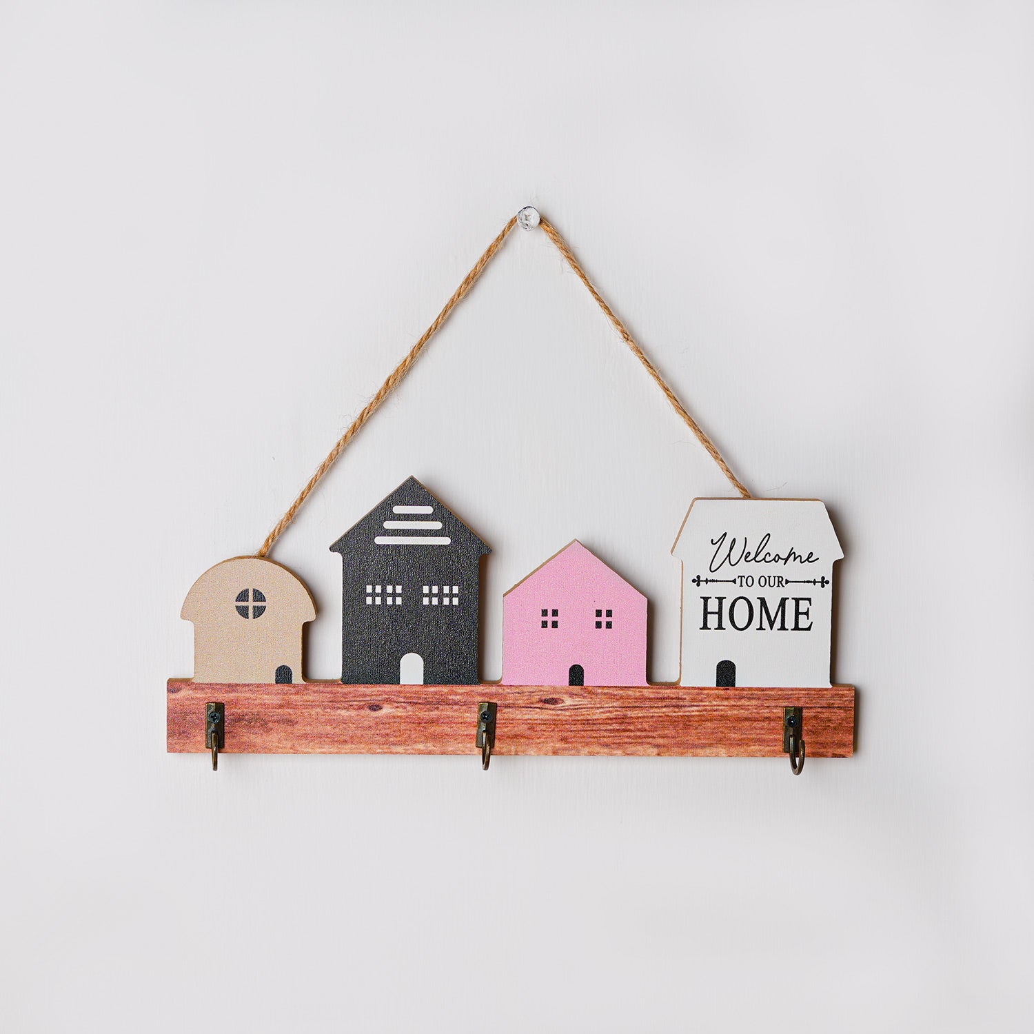 MARKET99 Multi-Color Matte Multi-House Hanging Hooks