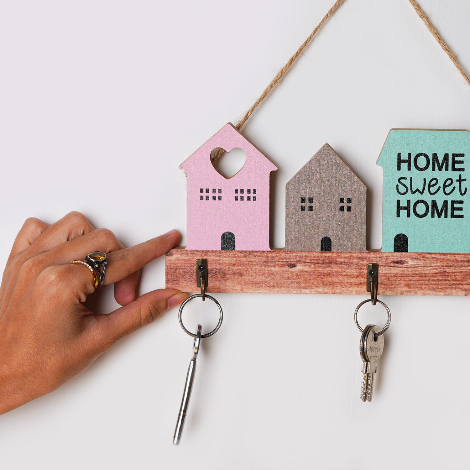 MARKET99 Multi-Design House Hanging Hooks (24 x 10 cm)