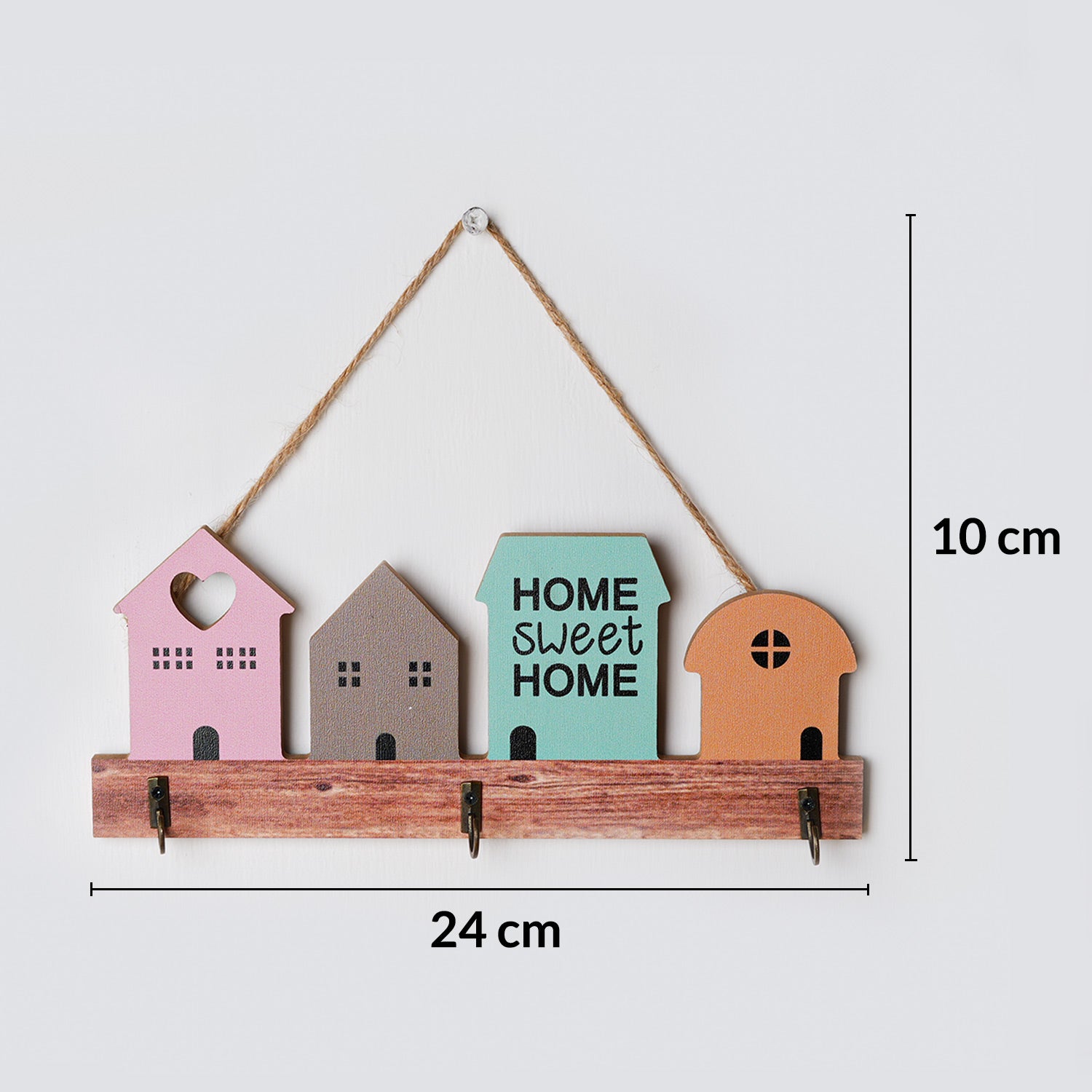 MARKET99 Multi-Design House Hanging Hooks (24 x 10 cm)