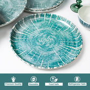 VON CASA Dreams Blue Dinner Set – 20 Pcs