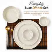 VON CASA Minto Pastel Green Dinner Set – 20 Pcs