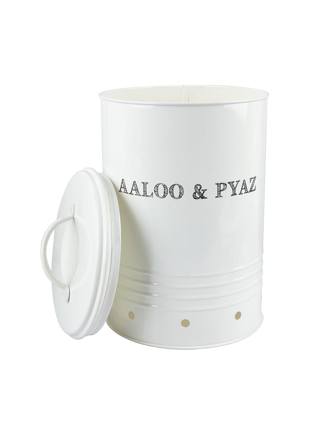 Aaloo & Pyaj Storage Jar - MARKET 99