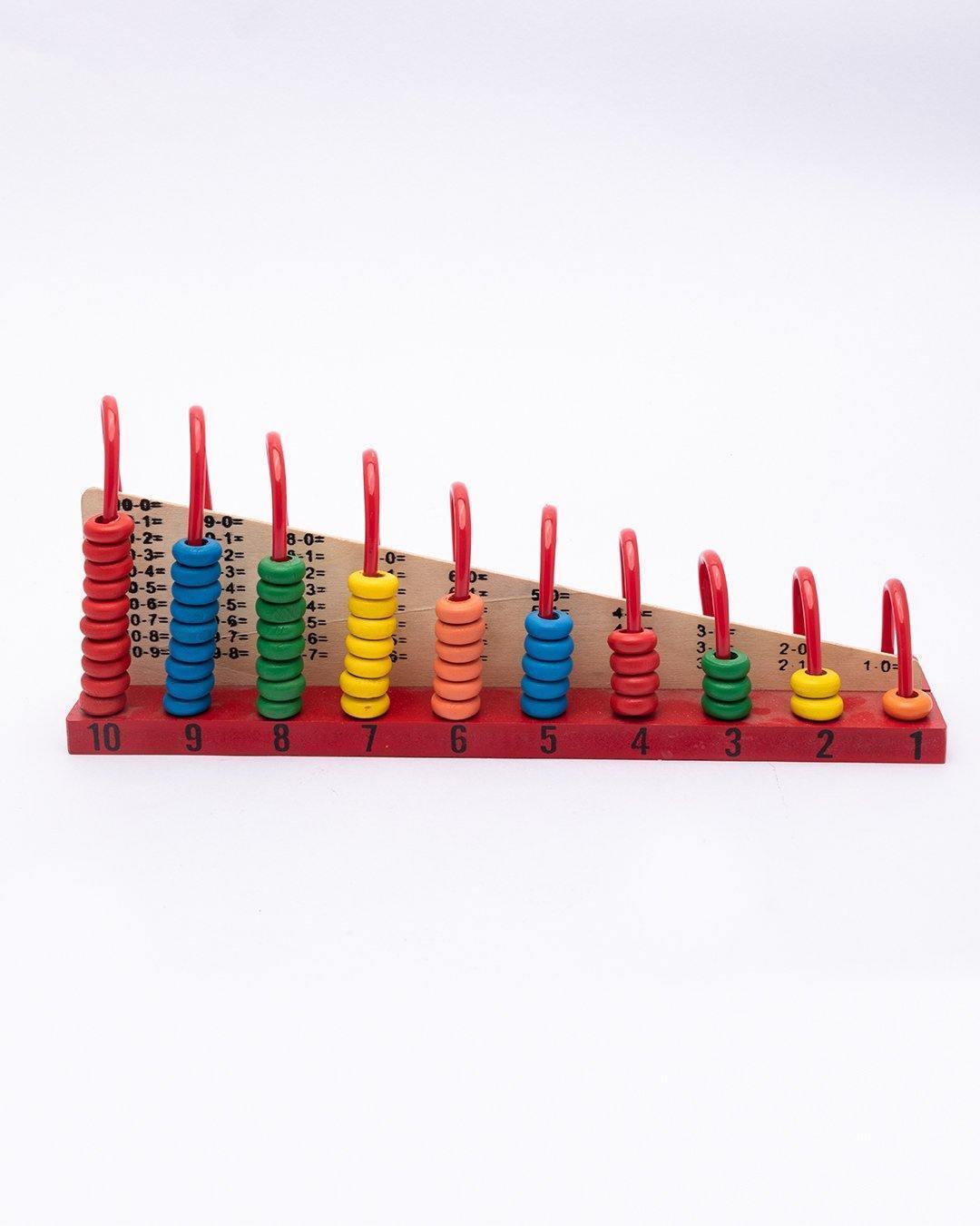 Abacus, Early Educational Toy, Counting Numbers, Maths, Multicolour, MDF - MARKET 99