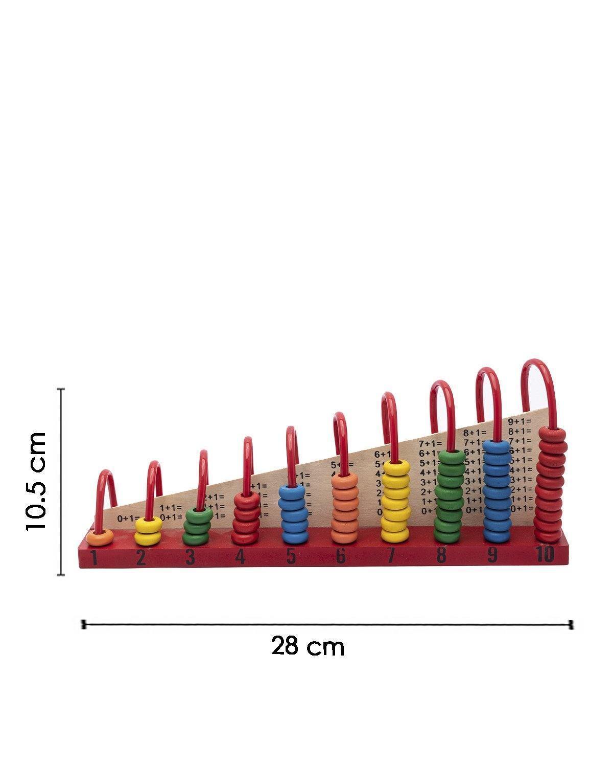 Abacus, Early Educational Toy, Counting Numbers, Maths, Multicolour, MDF - MARKET 99