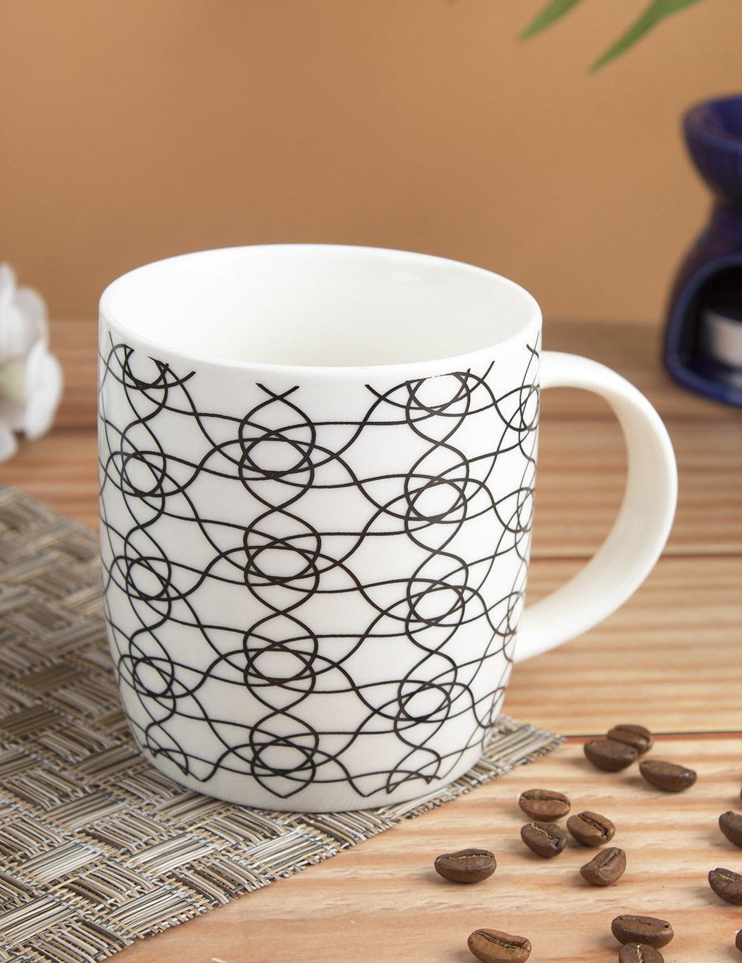 Abstract Ceramic Coffee Mug - 350mL - MARKET 99