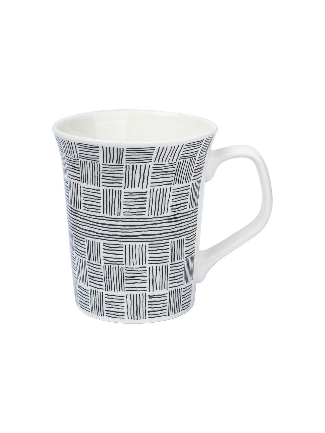 Abstract Pattern Ceramic Tea & Coffee Mug (350 mL) - MARKET 99