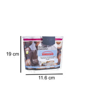 Airtight Container, Transparent, Plastic, 1.6 Litre - MARKET 99