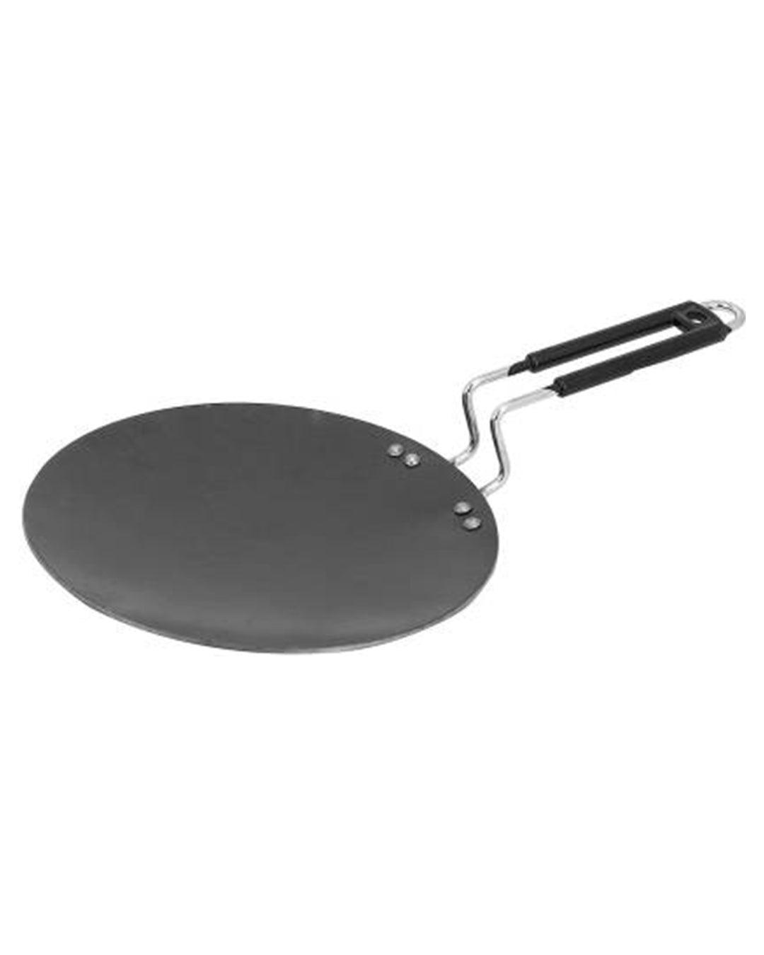 Tava Roti Pan Aluminium Hard Anodised Roti Making TAWA / TAVA With Metal Handle ...
