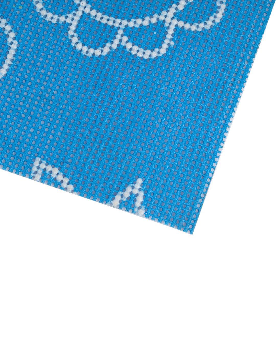 Anti Skid Mat, for Kitchen, Blue Colour, Foam - MARKET 99