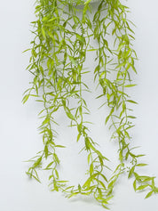 Artificial Greenery Hanging Plant With White Pot -For Home Décor - MARKET 99