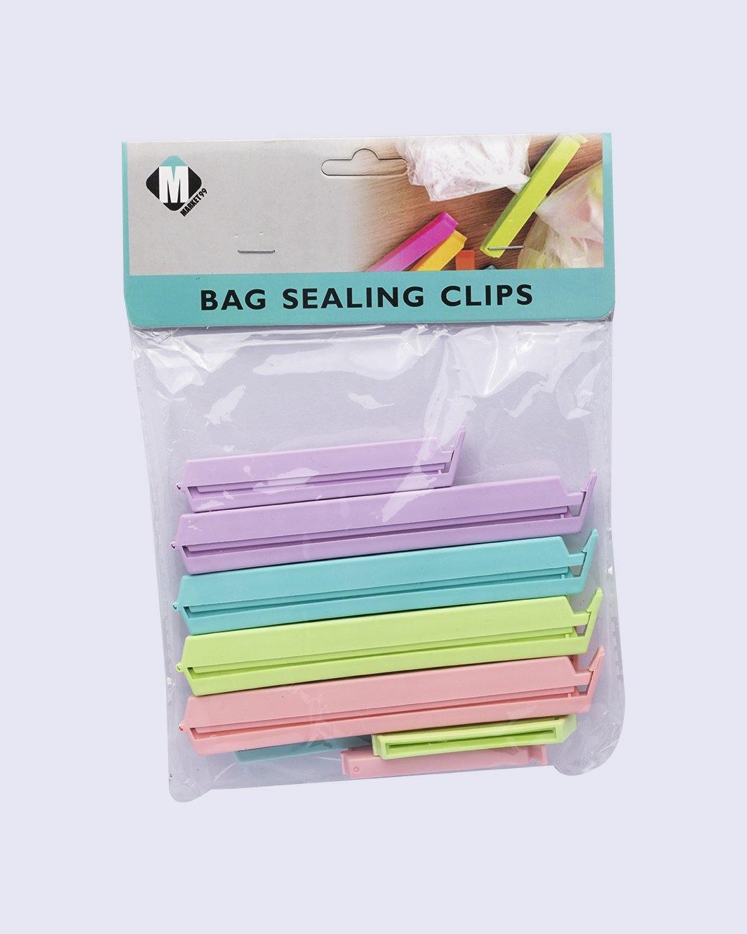 Bag Clips, Multicolour, Plastic - MARKET 99