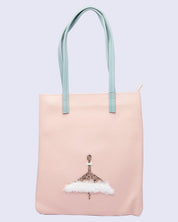 Bag, Handbag, Pink, Rexine - MARKET 99