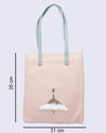 Bag, Handbag, Pink, Rexine - MARKET 99