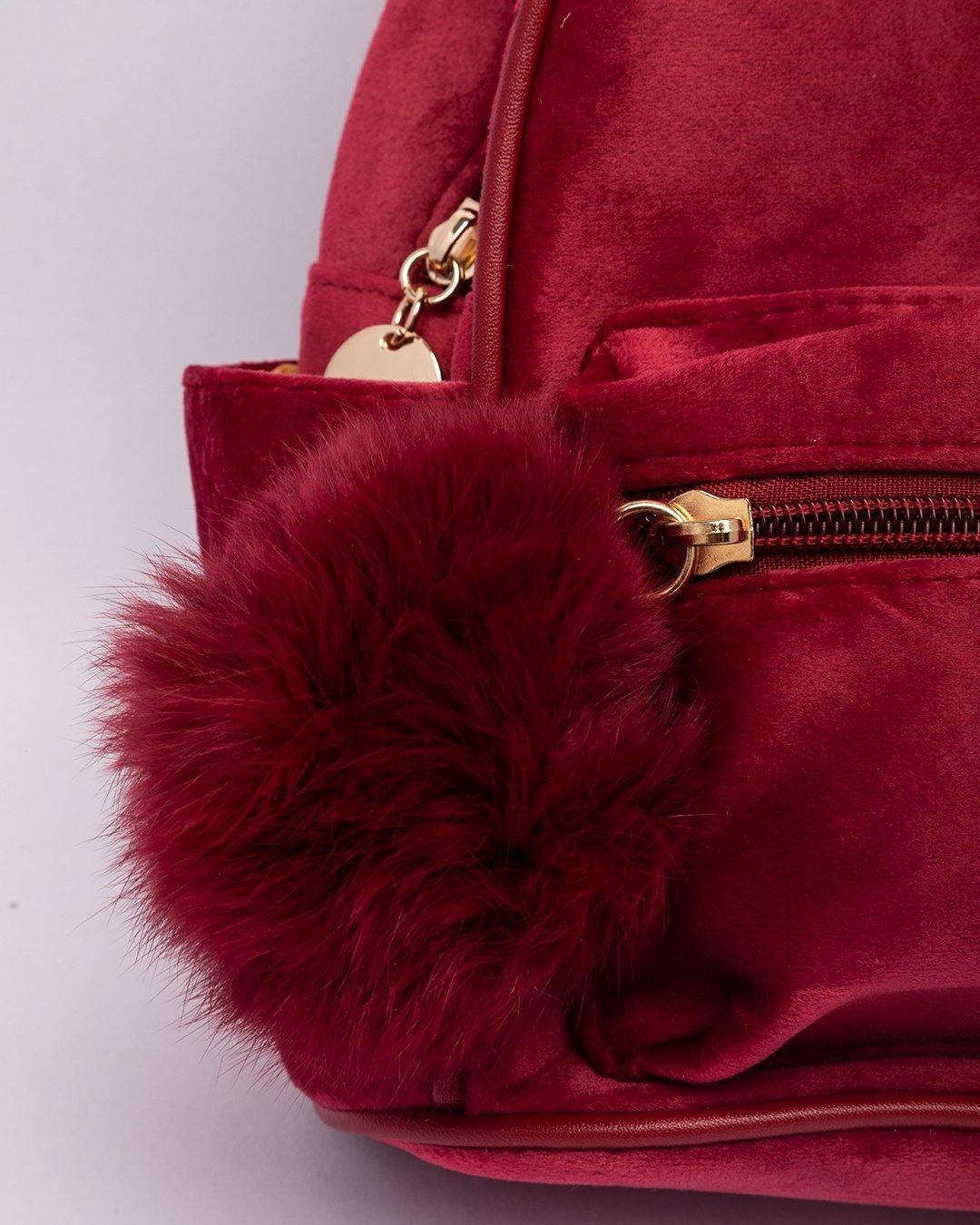 Bag, Handbag, Red, Rexine - MARKET 99